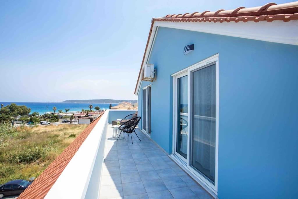 Megat Seaview And Seaside Apartments Ialisos Exterior foto